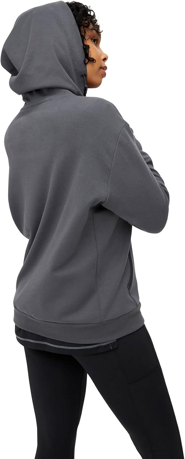 TomboyX Constant Hoodie, Athletic, Full Zip, All Day Comfort (XS-6X)