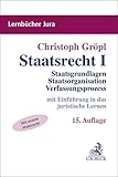 Staatsrecht I: Staatsgrundlage, Staatsorganisation, Verfassungsprozess (Lernbücher Jura)