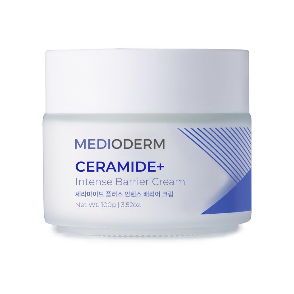 Medioderm Ceramide Plus Intense Barrier Cream, Face, Moisturizer, Ceramide, Cream, 100g