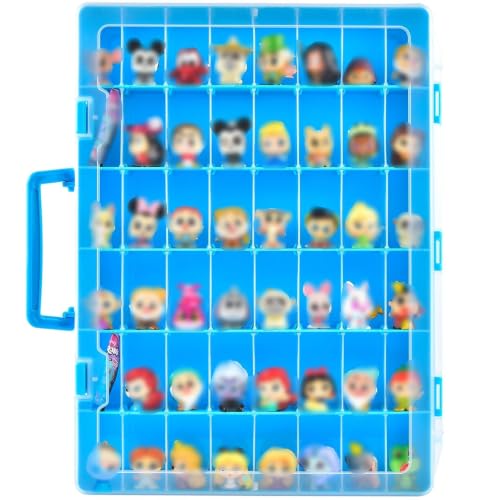 Xuerdon Clear Toy Display Case for Disney Doorables Mini Figures Box Only
