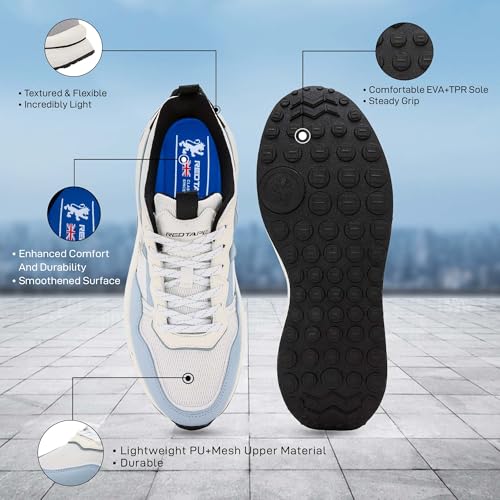Image of Red Tape Lifestyle Sneaker Shoes for Men | Elegantly Rounded Front, Soothing Insole & Impact-Resistant Comfort