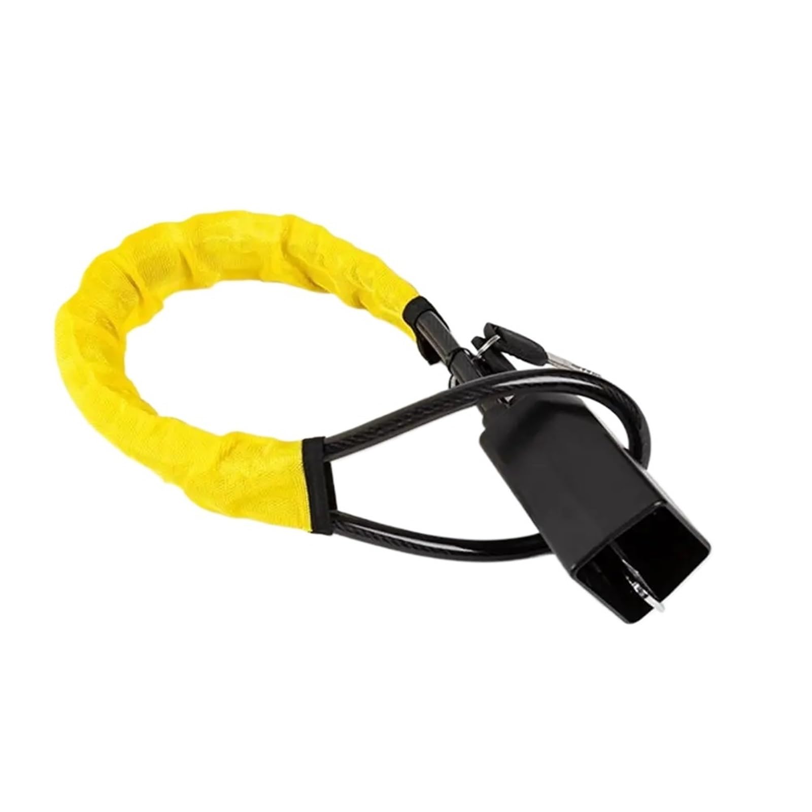 Cvndts Yellow Steering Wheel Lock Car Steering Wheel Lock Anti Theft Seat Belt For Truck Suv Seat Belt Lock(Yellow)