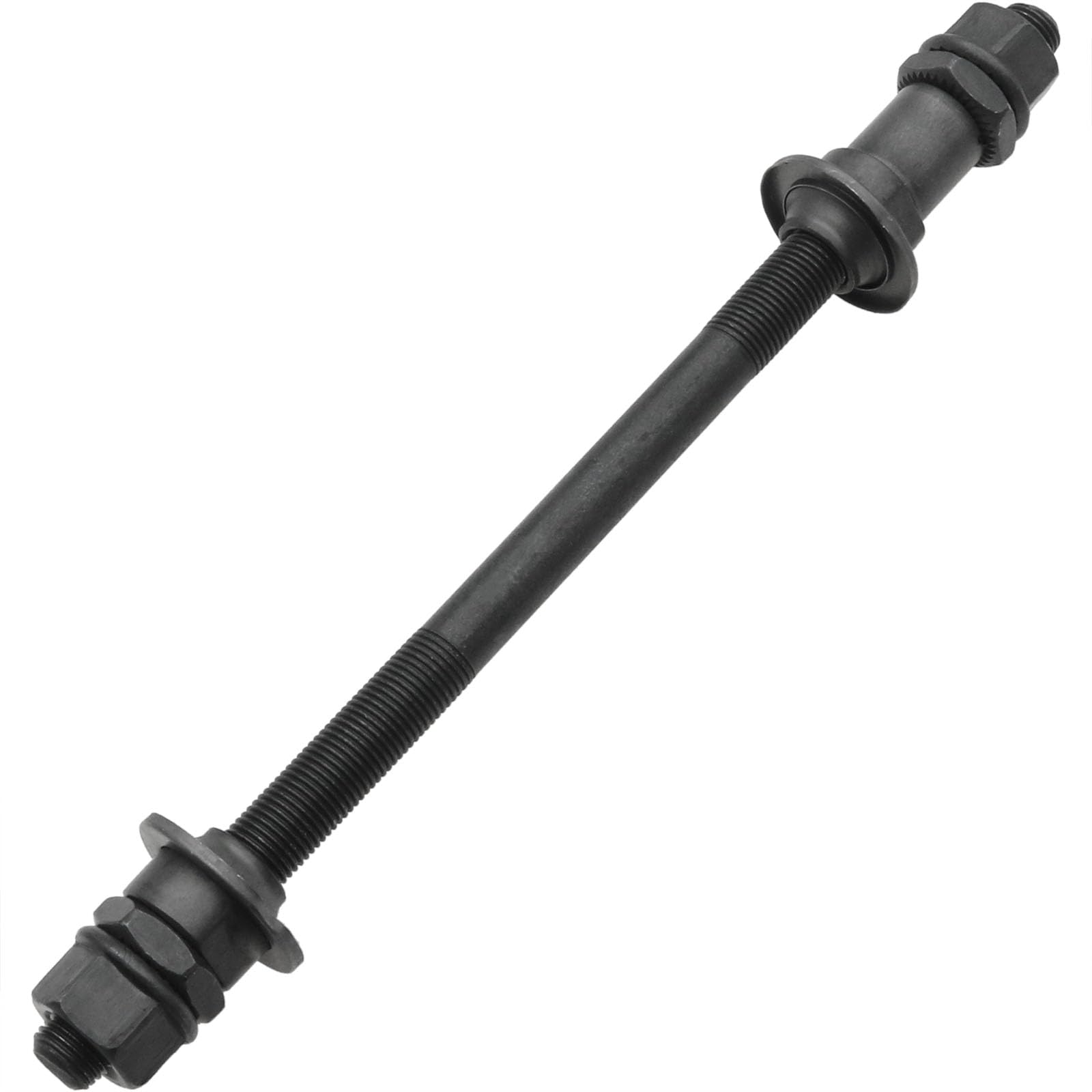 safycaby Bicycle Axle 190mm Bicycle Multiple Speed Rear Hub Axle 3/8 Inch Bike Axle Replacement for Road Bike Mountain Bike MTB BMX 1PCS