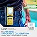 Hydrogen Sulfide Analyzer by Forensics | USA NIST Traceable Calibration | H2S Monitor | Computer Data Logging | Built-in Pump & 4ft Probe | 0.1ppm Resolution |