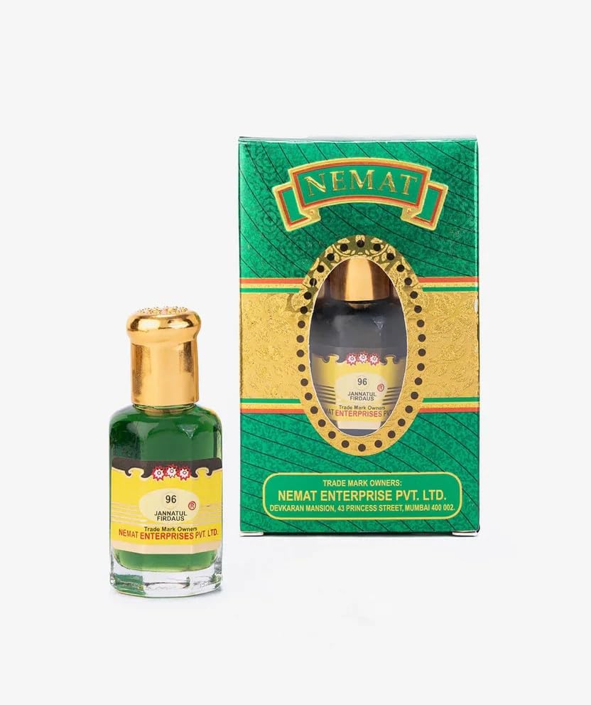 Jannatul Firdaus Nemat 96 Perfume Oil, Traditional Indian Attar, Alcohol Free, Roll-On, Long Lasting 24hrs, 10ml-picture-25