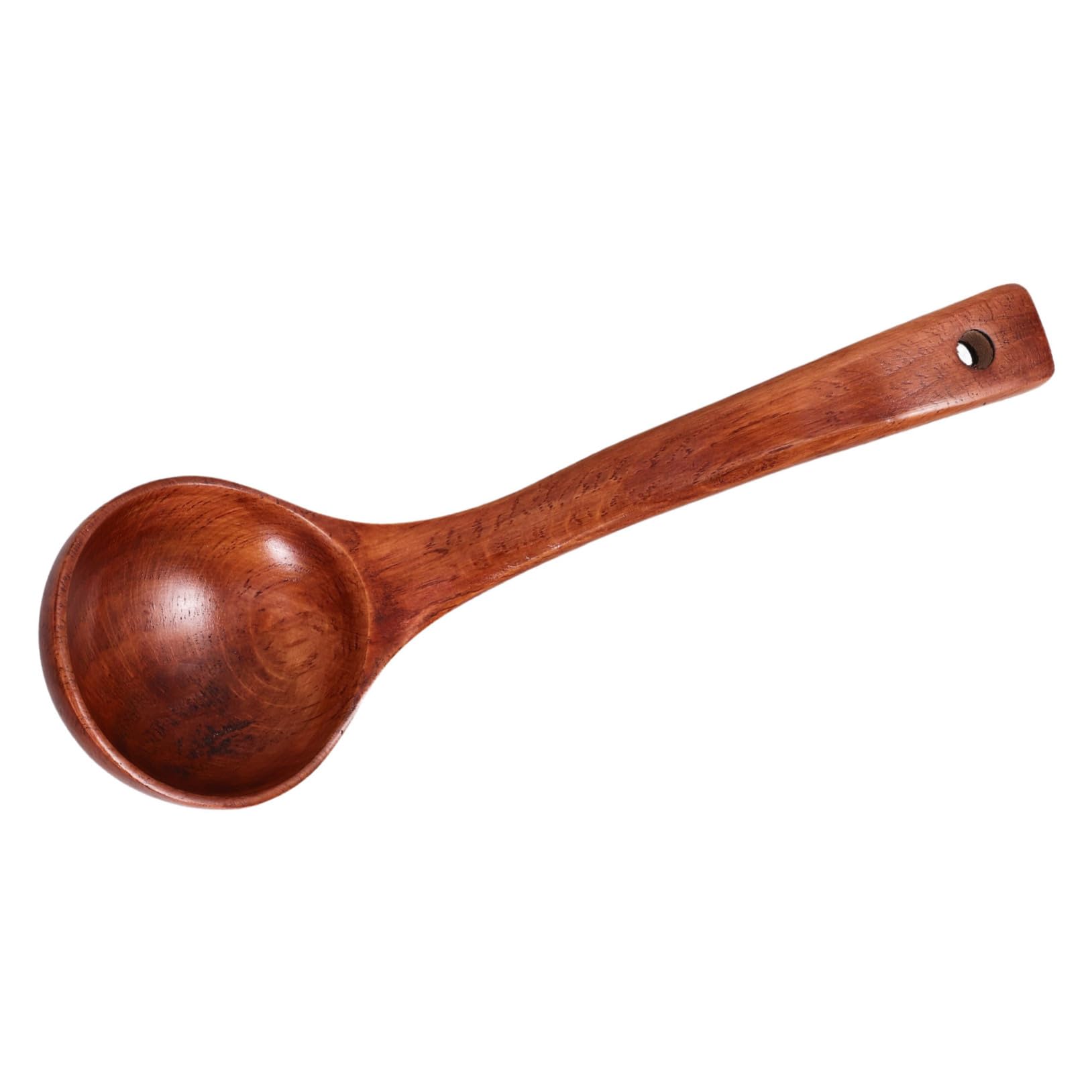 5piezas Cuchara De Madera Para Mango De Utensilio De Cocina Ergonómico Para Guisos Accesorio De Madera Natural Para
