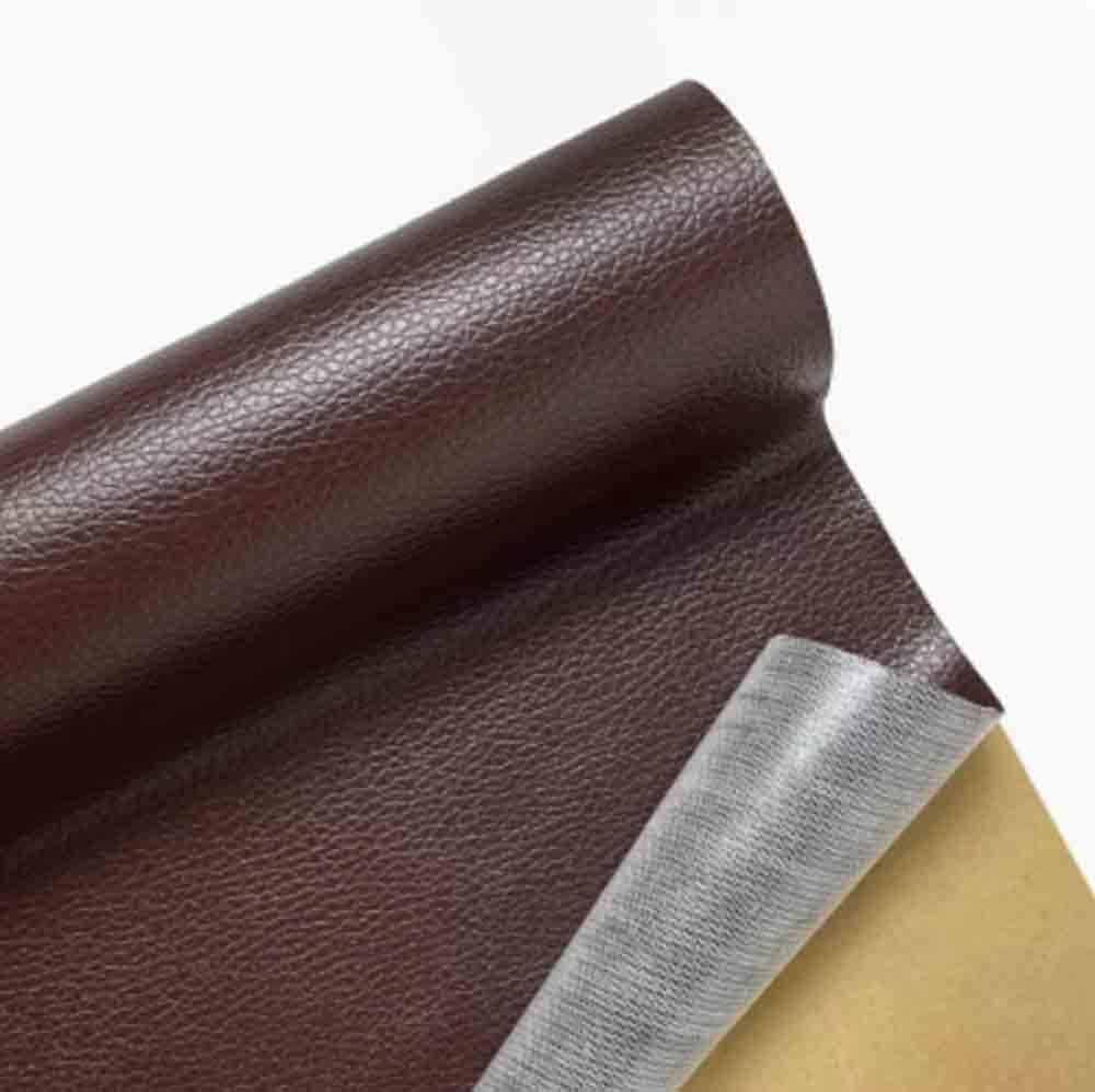 TGOPIT Leather Repair Tape Patch Leather Self Adhesive Leather Repair Cutable for Sofas Car Seats Handbags Jackets First Aid Patch(60 * 30 CM-Brown)