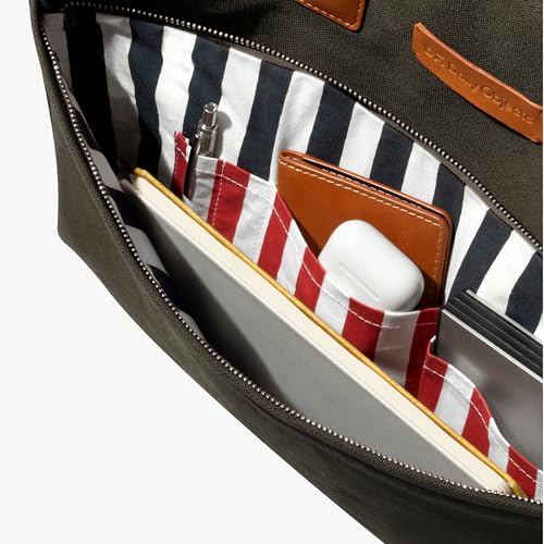 Image of DailyObjects Unisex City Compact Fleet Canvas Laptop Messenger Bag with Leather Handles and Adjustable Straps | Zip Closure with Slip Pockets and Large Storage For 14 Inch Laptops