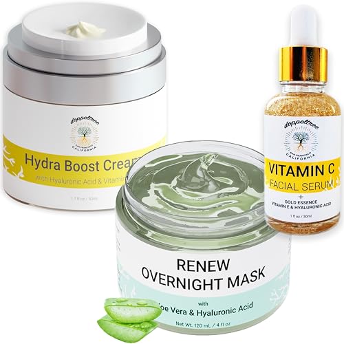 Doppeltree Hydrate & Glow Skincare Trio