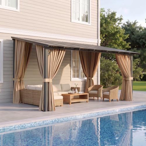 Aoxun 12×10 Lean-to Pergola