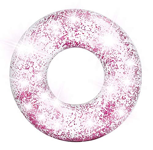 Bóia Glitter, Intex, Transparente, Pacote de 1