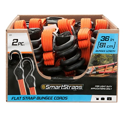SMARTSTRAPS 331 Orange 36\" Bungee Cord, 2 Pack - Thumbnail 3