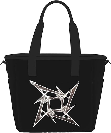Amazon ランチバッグ Metallica メタリカ お弁当袋 保冷 保温 クーラーバッグ ランチポーチ 大きめ トートバッグ 手提げバッグ 2way 買い物バッグ ショッピングバッグ 弁当袋 おべんとう箱 ハンドバッグ 大容量 断熱 食品収納 ピクニック 防水 手持ちと肩掛け ランチ
