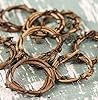 Pack of 40 Mini Grapevine Wreaths - Miniature Natural Dried Vine Twig Rings for Napkin Rings, Tiny Crafts, and DIY Decorations by Factory Direct Craft (1 inch diam) #2