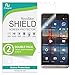 [2-Pack] RinoGear for HP Elite X3 Screen Protector [Active Protection] (Edge-to-Edge) Flexible HD Crystal Clear Anti-Bubble Film