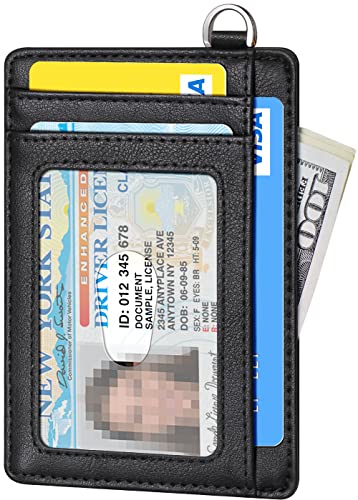 FurArt Slim Minimalist Wallet, Front Pocket Wallets, RFID Blocking, Credit Card Holder for Men