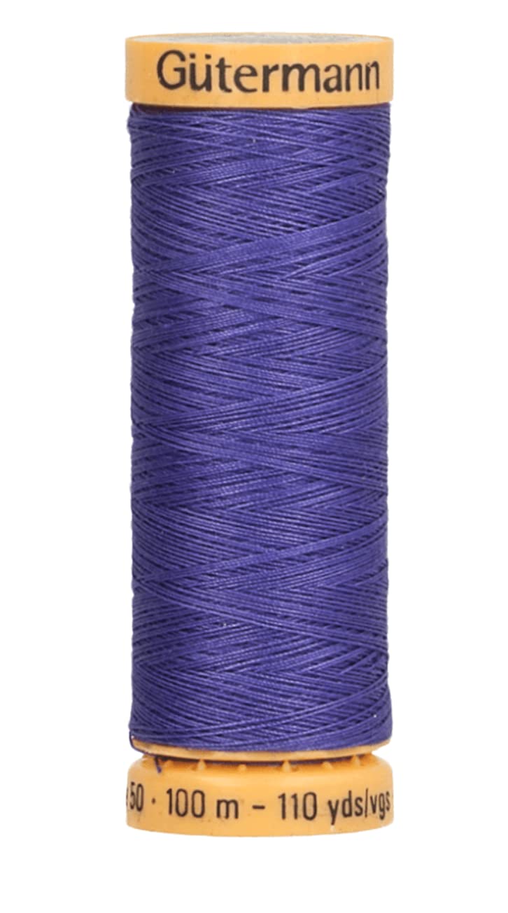 Gütermann GNE50-6179 Sewing Thread, Cotton, 6179 Purple/Blue, 100 m