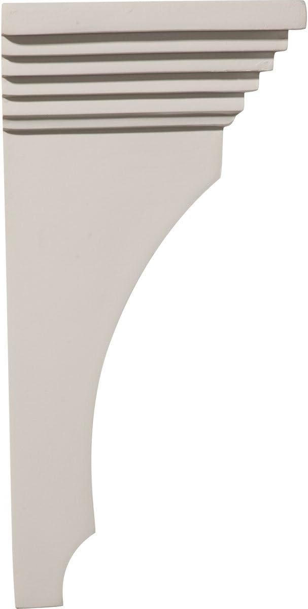 Ekena Millwork COR05X04X09AD 5 1/2-Inch W x 4 1/2-Inch D x 9-Inch H Adonis Corbel