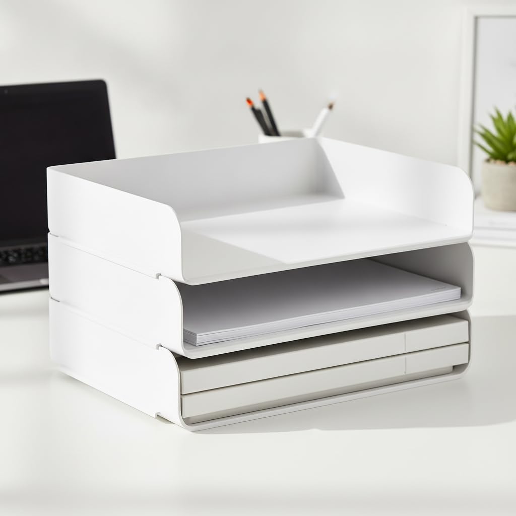 Organizer da Scrivania Portadocumenti, 2 strati