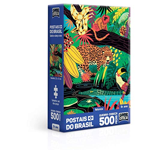 Quabra-Cabeça Postais do Brasil 500 Peças