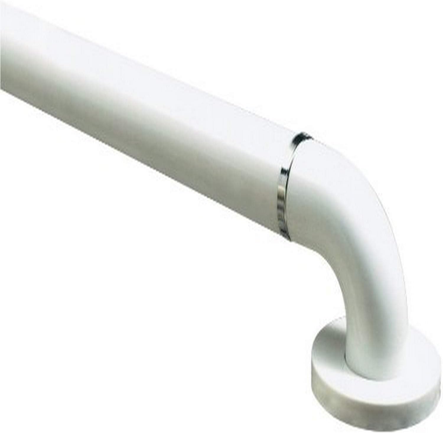 C.D. Sparling PLC-36-WH-CH 36-Inch Modular Grab Bar, White/Chrome Trim
