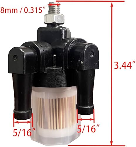 Miniatura 2 de iFJF 6R3-24560-00-00 - Conjunto de filtro de combustible 6R3245600000 Reemplazo para Yamaha 115 130 140 150 175 200 225 HP Motor fuera de borda 24