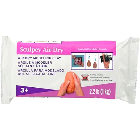 Sculpey Air-Dry Modeling Clay: A Sculpting Delight for Arts and Crafts