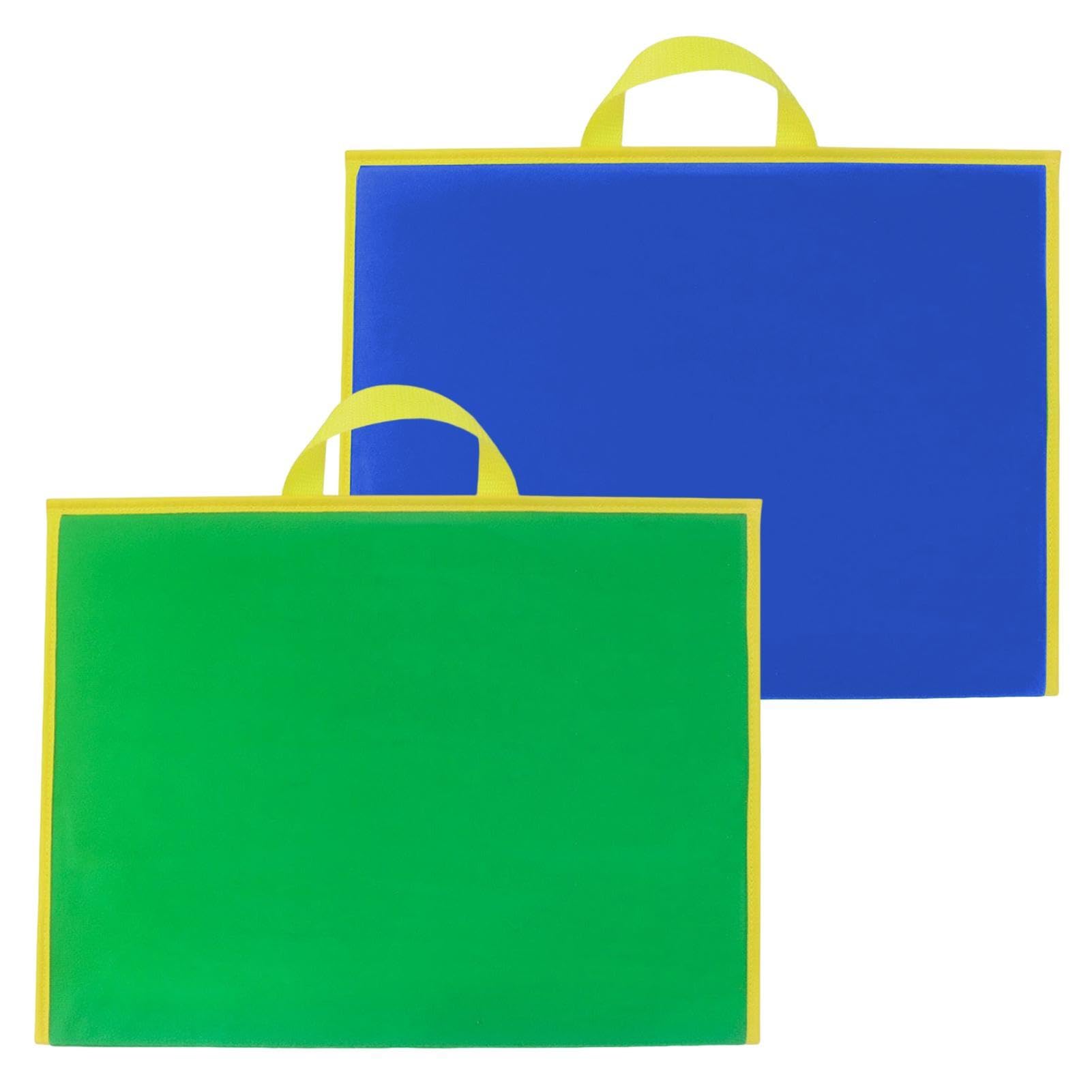 Pizarra de fieltro – Pizarra de fieltro interactiva plegable, pizarras didácticas de fieltro de doble cara | Ayuda educativa para contar historias en edad preescolar y educación en el hogar