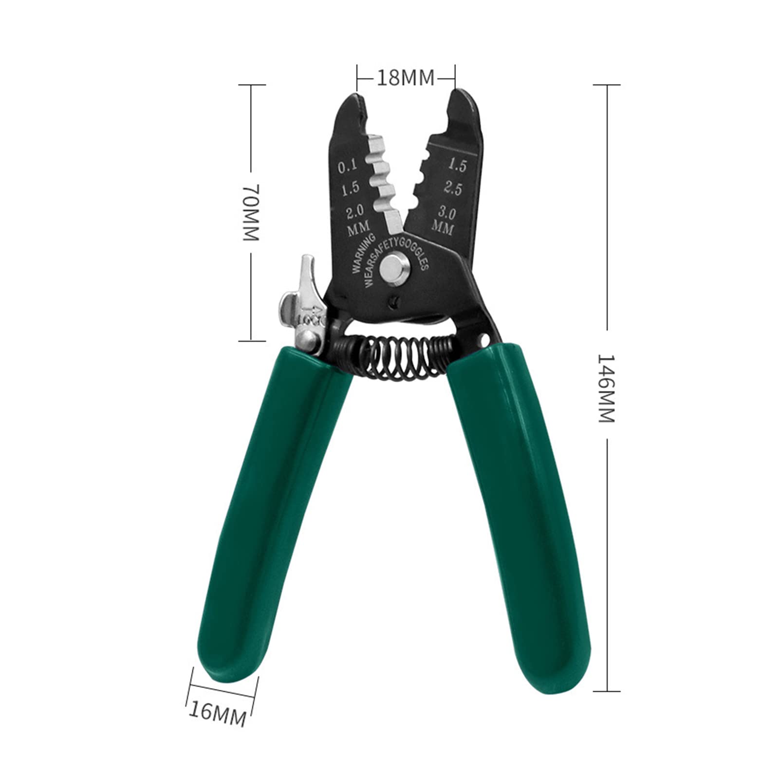 DIIOOMIEEU Capillary-Tube Cutter Refrigeration Tools Maintenance Forceps for 3mm Wire Plier Refrigerator Scissors Hand Tools