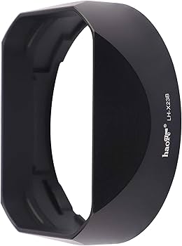 Amazon | haoge メタル 正方形 レンズフード + フードキャップ 富士