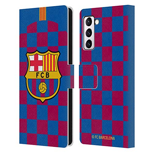 Étui FC Barcelona Samsung S21+ housse portefeuille cuir