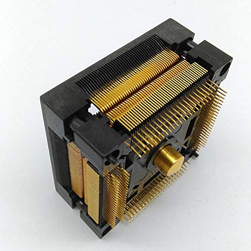 Gimax KZT QFP176 TQFP176 LQFP176 OTO-176-0.5-06 Burn in test socket pitch 0.5mm open top programming adapter IC test socket