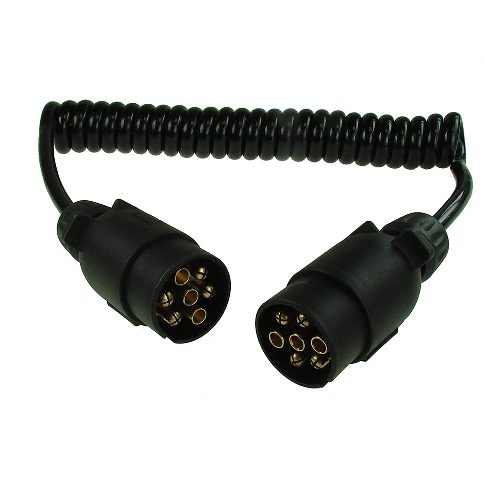 1.5m 12n Curly Extension Lead 588 Maypole Genuine Top Quality Product New