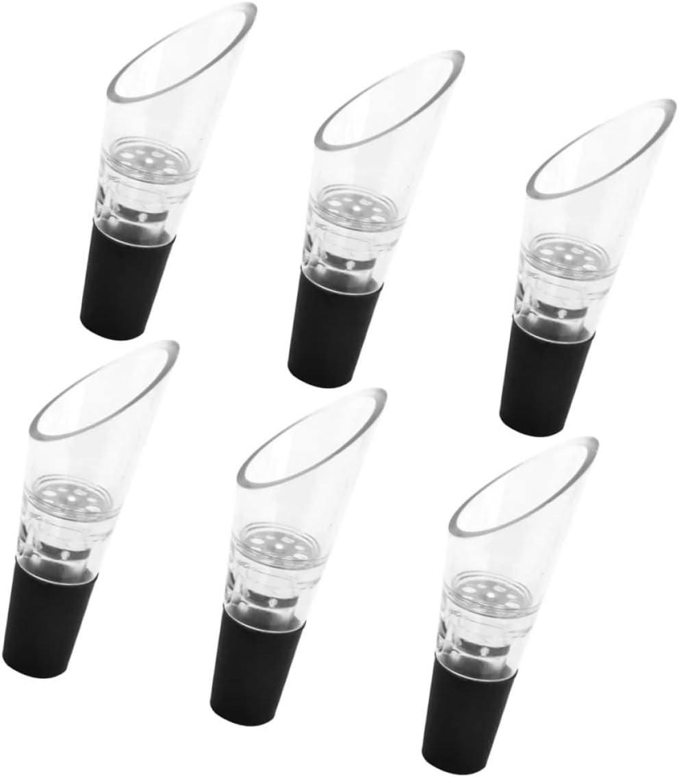 6pcs Wine Pourer Wine Pourer for Restaurant Wine Bottle