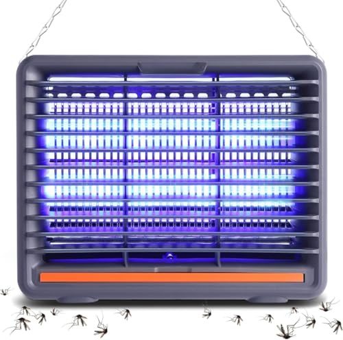 Image of Electric Mosquito Killer, Fly Insect Killer Machine, Insect Bug Zapper,Fly Catcher and Trap Killer LED Lamp for Restaurants,Home, Kitchen, Kids Bedroom, Indoor, Outdoor Office. (Grey) (Grey)
