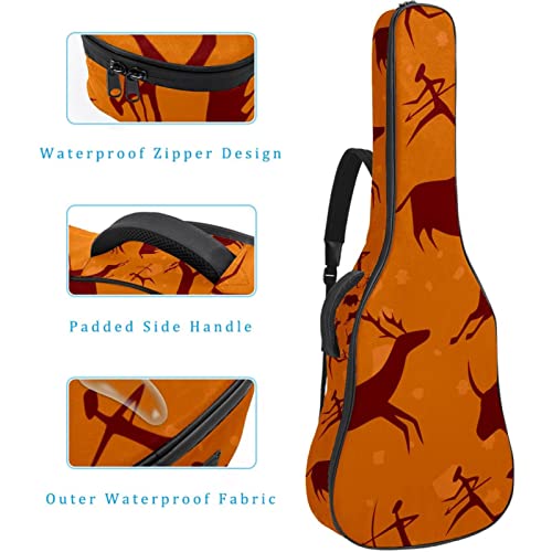 Hondank Housse de transport étanche pour guitare avec bandoulière réglable Bleu, Multicolore 07, 42.9×16.9×4.7 in… - Les Beatles, Paul McCartney, John Lennon, RIngo Starr, George Harrison Hondank Housse de transport étanche pour guitare avec bandoulière réglable Bleu, Multicolore 07, 42.9x16.9x4.7 in… – Image 5
