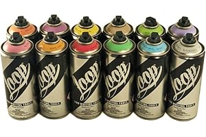 Loop Graffiti Spray Paint, Pastel Perfection for Artistic Expression