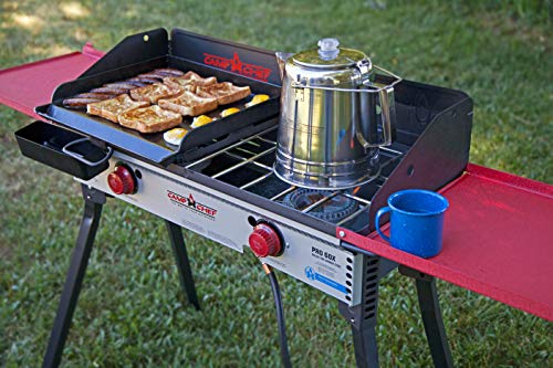 Camp Chef SG30 Professional Steel Fry Flat Top Griddle, Pre-Seasoned - Fits All Blue Flame Stoves