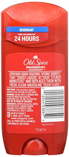 Image of Old Spice High Endurance Fresh Scent Deodorant for Men - 3 Oz / 85g x 3 Pack