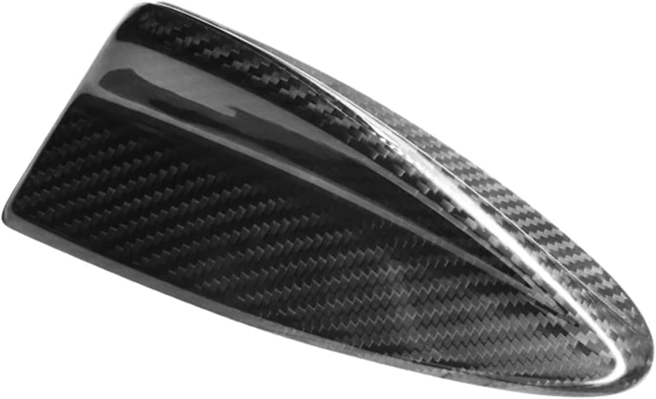 Car Carbon Fiber Shark Fin Cover Compatible with BMW E91 3Series 2005-2011 / X1 E84 2009-2013