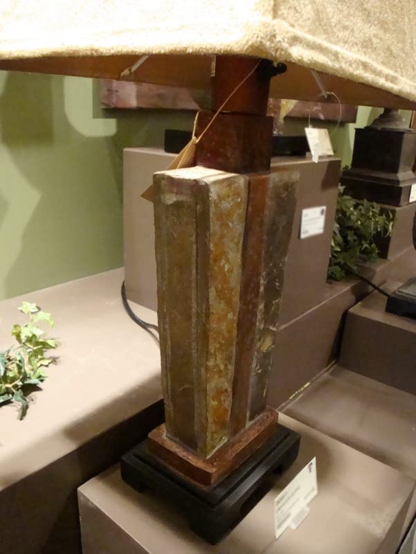 Uttermost Slate & Copper Indoor or Outdoor Table Lamp