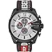 Produktbild Diesel Herrenuhr Mega Chief, Chronographenwerk, 51mm Schwarzes Edelstahlgehäuse mit einem Nylon, Silikon Armband, DZ4512