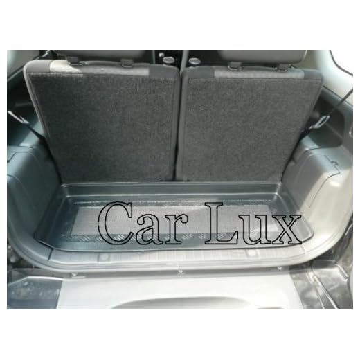Car Lux AR01071 - Alfombra Cubeta Protector maletero a medida con antideslizante para Jimny