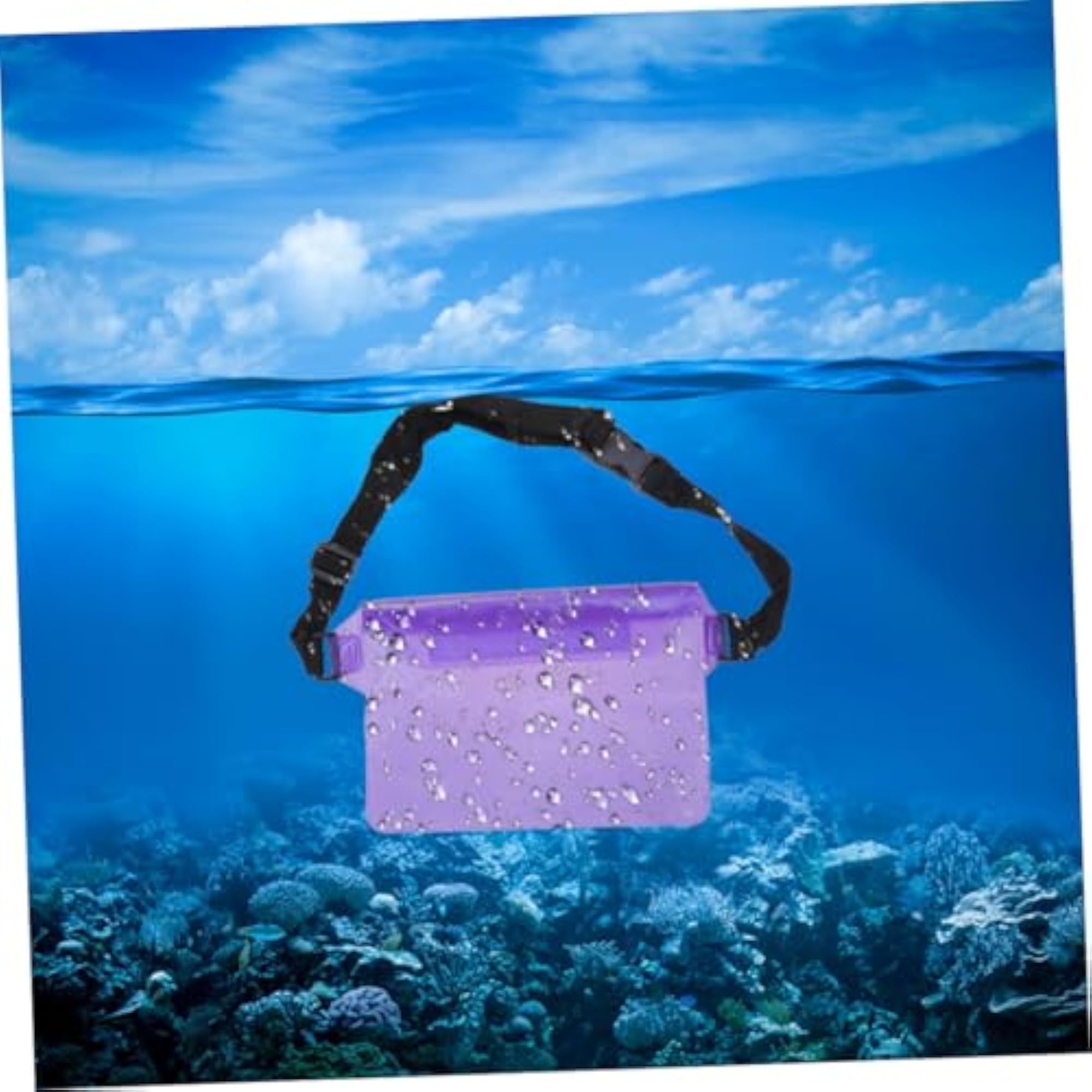 Super Lightweight PVC Case Waist Bag for Beach Activities