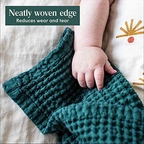 Simka Rose Waffle Baby Blanket-Muslin Swaddle Blankets-Baby Blankets For Boys & Girls Gender Neutral Toddler Blanket 100% Cotton- Stroller & Crib Blanket For Baby Nursery #TOP6