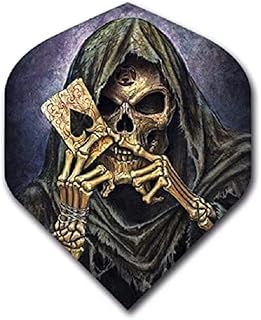 US Darts 3 Sets (9 Flights) Alchemy Grim Reaper Standard Dart Flights - 100 Micron Ex-Tough