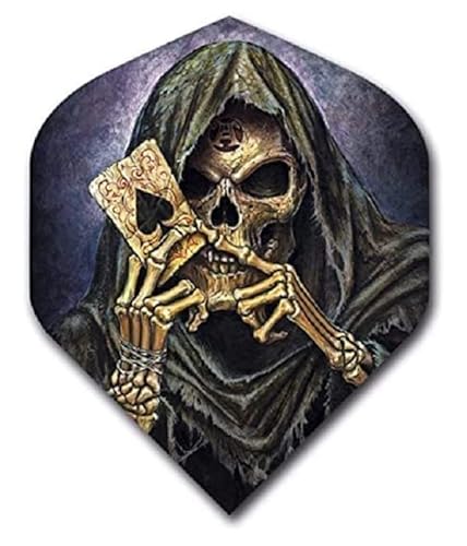 Us Darts 3 Sets (9 Flights) Alchemy Grim Reaper Standard Dart Flights - 100 Micron Ex-Tough #TOP1