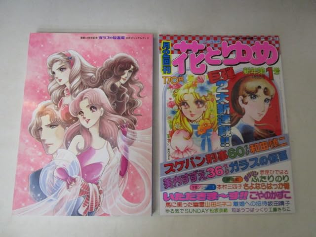 Amazon.co.jp: 連載40周年記念 ガラスの仮面展 公式ビジュアルブック
