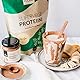 FOODIN Protein Powder Vanille Mix Supervege 600g, Plant Protein Mix, enthält veganes Proteinpulver, Erbsenproteinpulver, Reisprotein, Hanfprotein fördern das Muskelwachstum