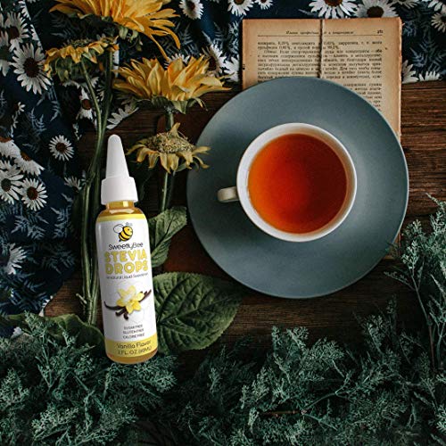 Stevia Liquid Stevia Drops Keto Sugar Substitutes Keto Sweetener Sugar Replacement Sugar Free Sweetener Zero Calorie Sweetener No Calorie Sweetener Liquid Stevia Drops Liquid Stevia Sweetener Pure Stevia Extract Stevia Liquid Drops Vanilla Flavor 2Oz By Sweetlybee #TOP7